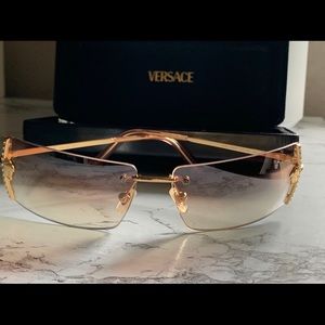 Versace sunglasses with original hard case!